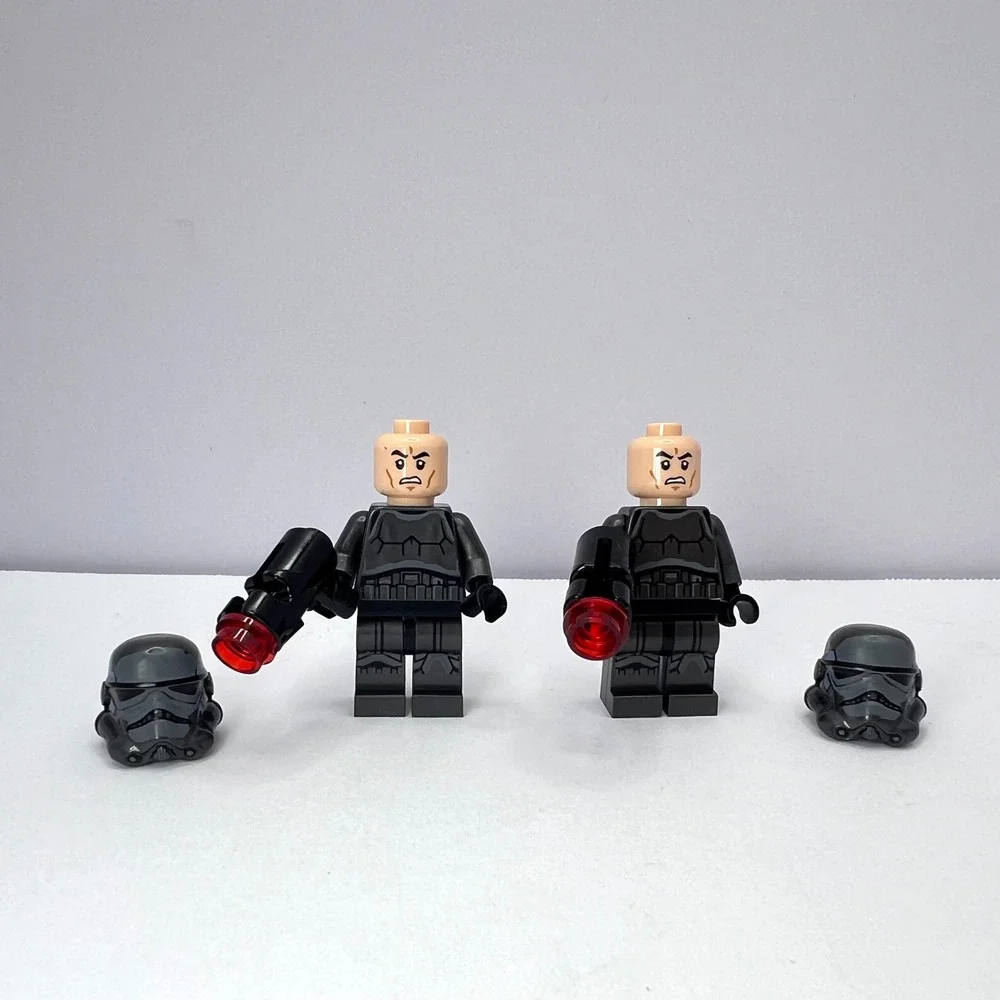 LEGO Star Wars Shadow Stormtrooper Minifigure sw0603 Lot of 2 Imperial 75079